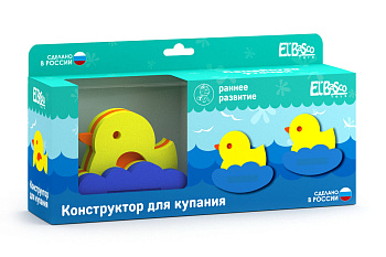 Игрушка-конструктор для купания "Семейство уточек"