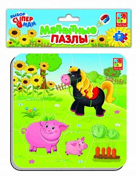 Магнитные пазлы "Ферма" Магнитные пазлы "Ферма"