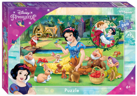 Мозаика "puzzle" 260 "Белоснежка - 3" (Disney)