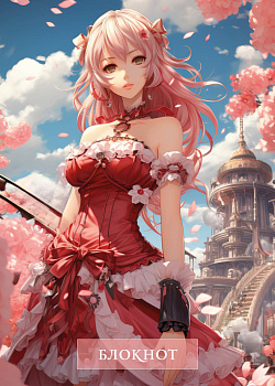 Блокнот в клетку. Аниме (А4, 48 л., на пружине) Блокнот в клетку. Аниме (А4, 48 л., на пружине)