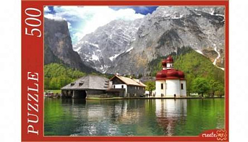ПАЗЛЫ 500 элементов. ГИ500-8284 ГЕРМАНИЯ. ОЗЕРО КЁНИГСЗЕ