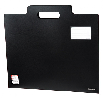 Портфель A3, с вырубной ручкой (Черный) Портфель A3, с вырубной ручкой (Черный)