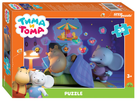 Мозаика "puzzle" 35 "Тима и Тома" (Мармелад Медиа)
