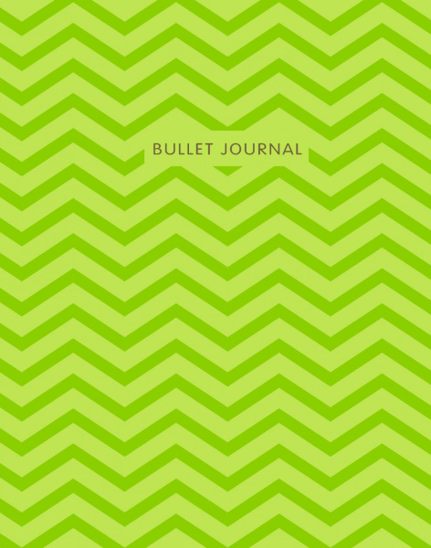 Bullet Journal (Зеленый) 162x210мм, твердая обложка, пружина, блокнот в точку, 120 стр.
